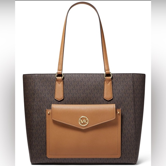 Michael Kors Joey Medium Flap Pocket Tote - Picture 1 of 5